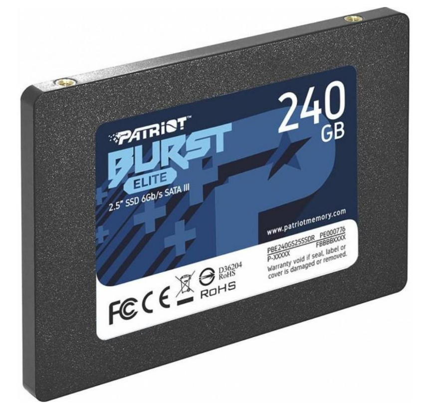

Накопитель 2.5" SSD 240GB Patriot Burst Elite (PBE240GS25SSDR)