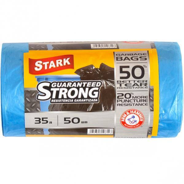 

Пакет для мусора прочный 48х58 35л, 50 штук TM "STARK"