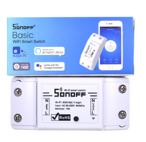 

Wi-Fi Реле Sonoff basic, Белый