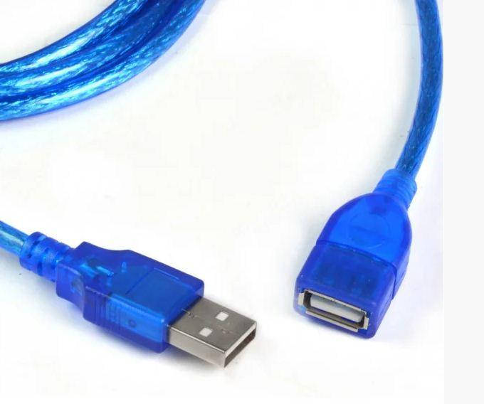 

Кабель-удлинитель USB 2.0 AM-AF 3m, Синий