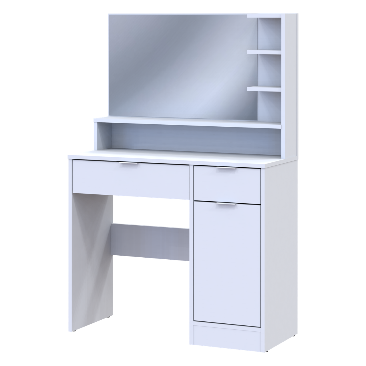 Туалетний столик Doros Естель Білий ДСП 90х38х135 (41516035) 3