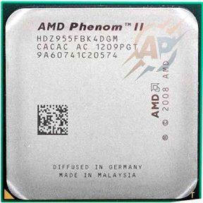 

Процессор AMD Phenom II X4 955 \ 3.2GHz \ Socket AM2+/AM3 \ 125W