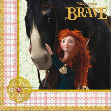 

Праздничные бумажные салфетки Мерида Отважная