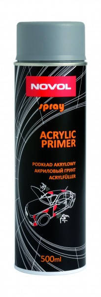 

Грунт Акриловый 370 1K Spray аеро (серый) 500мл NOVOL