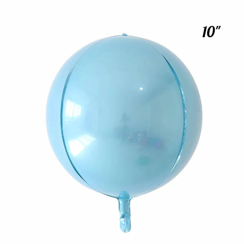 

Фольгированный шар мини-сфера голубой 10" Китай