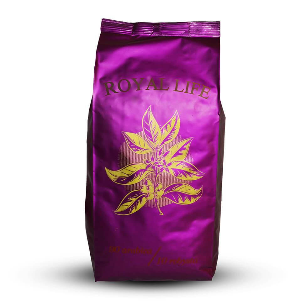 

Кофе Royal Life (90% Арабика, 10% Робуста) в зернах 1 кг