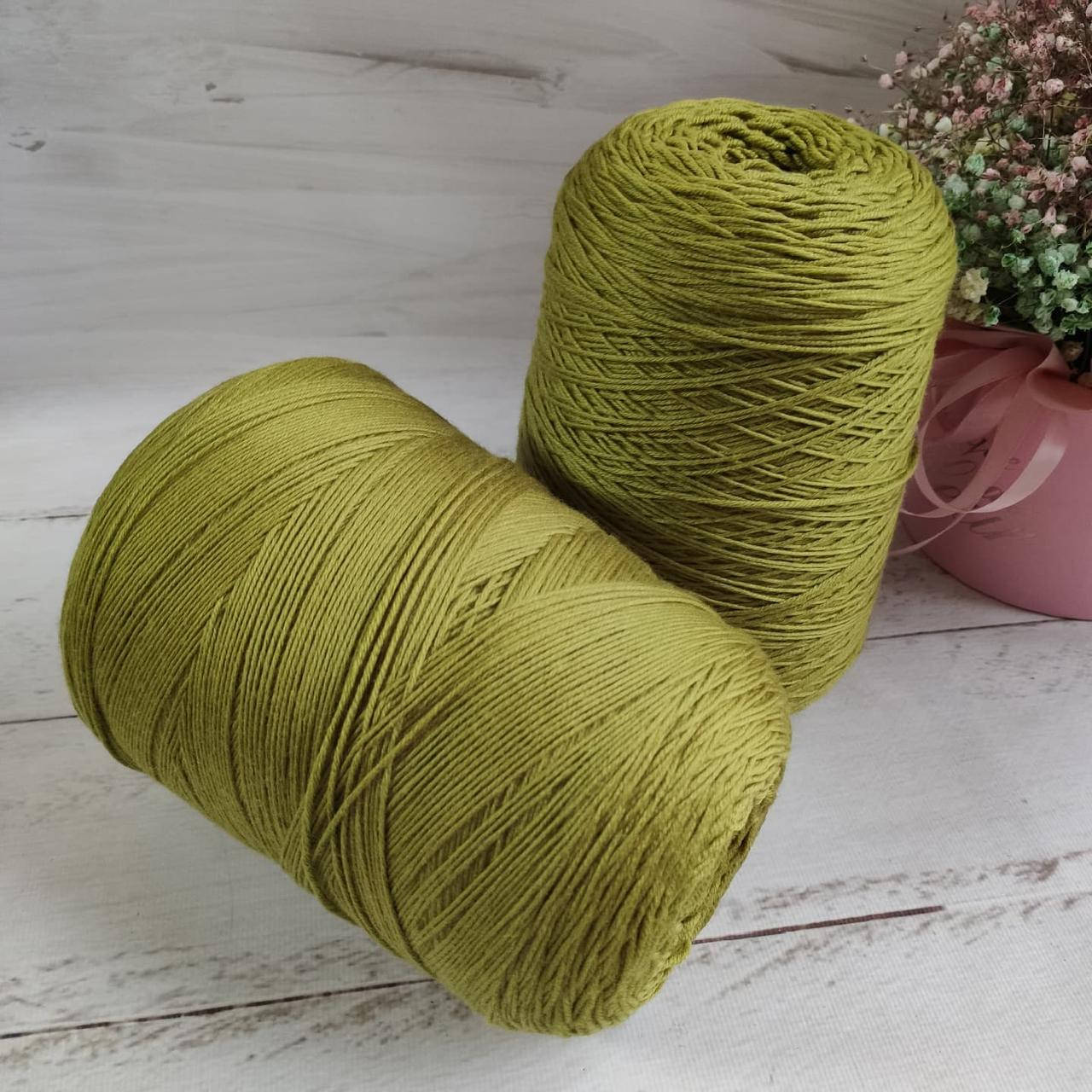 

Пряжа меринос 100% арт. Harmony, Зелёный