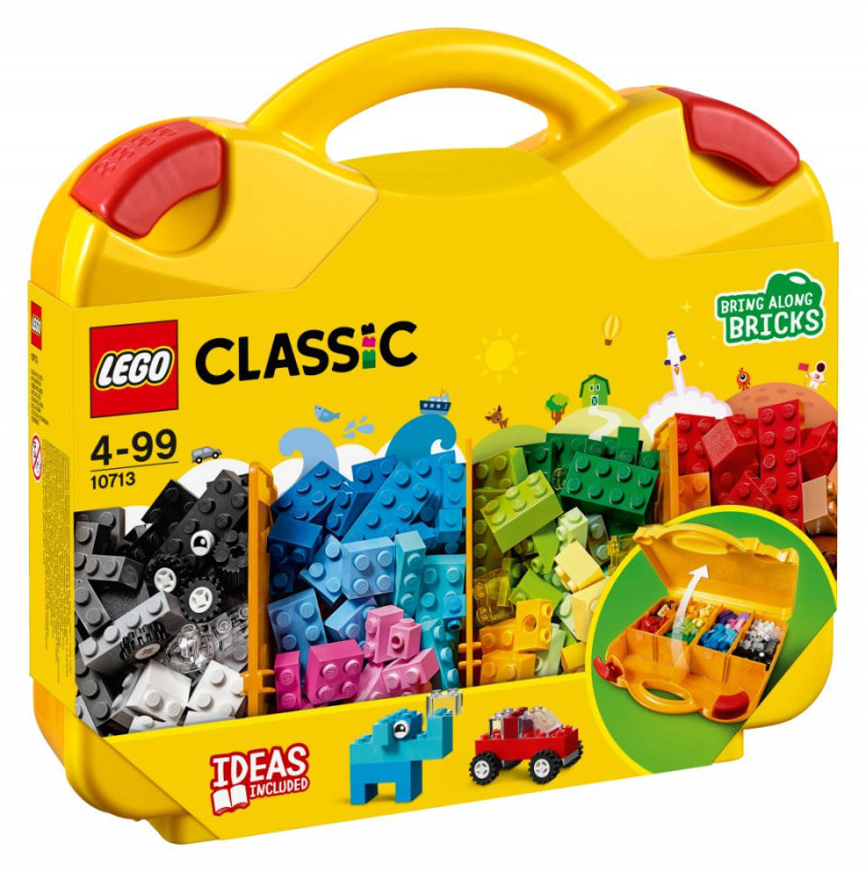 

Lego Classic Ящик для творчества 10713, Желтый