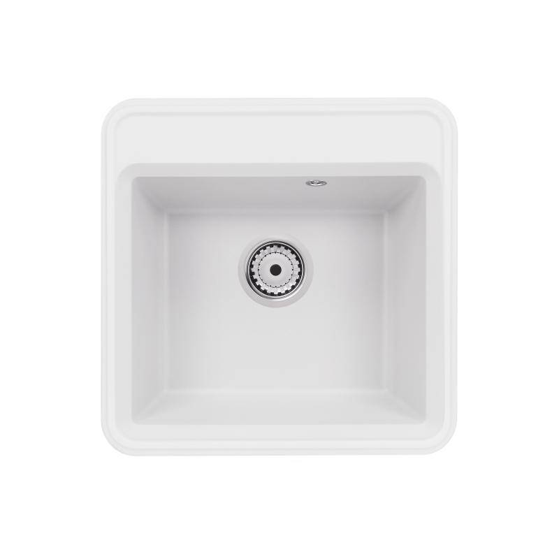 

Кухонна мийка Qtap CS 5151 White (QTCS5151WHI)