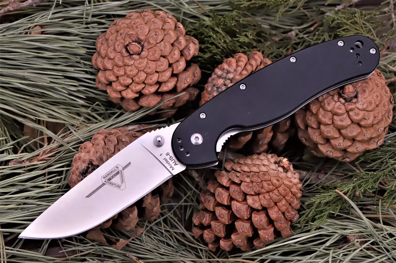 

Складной нож Ontario Rat Folder Model 1 china, Черный