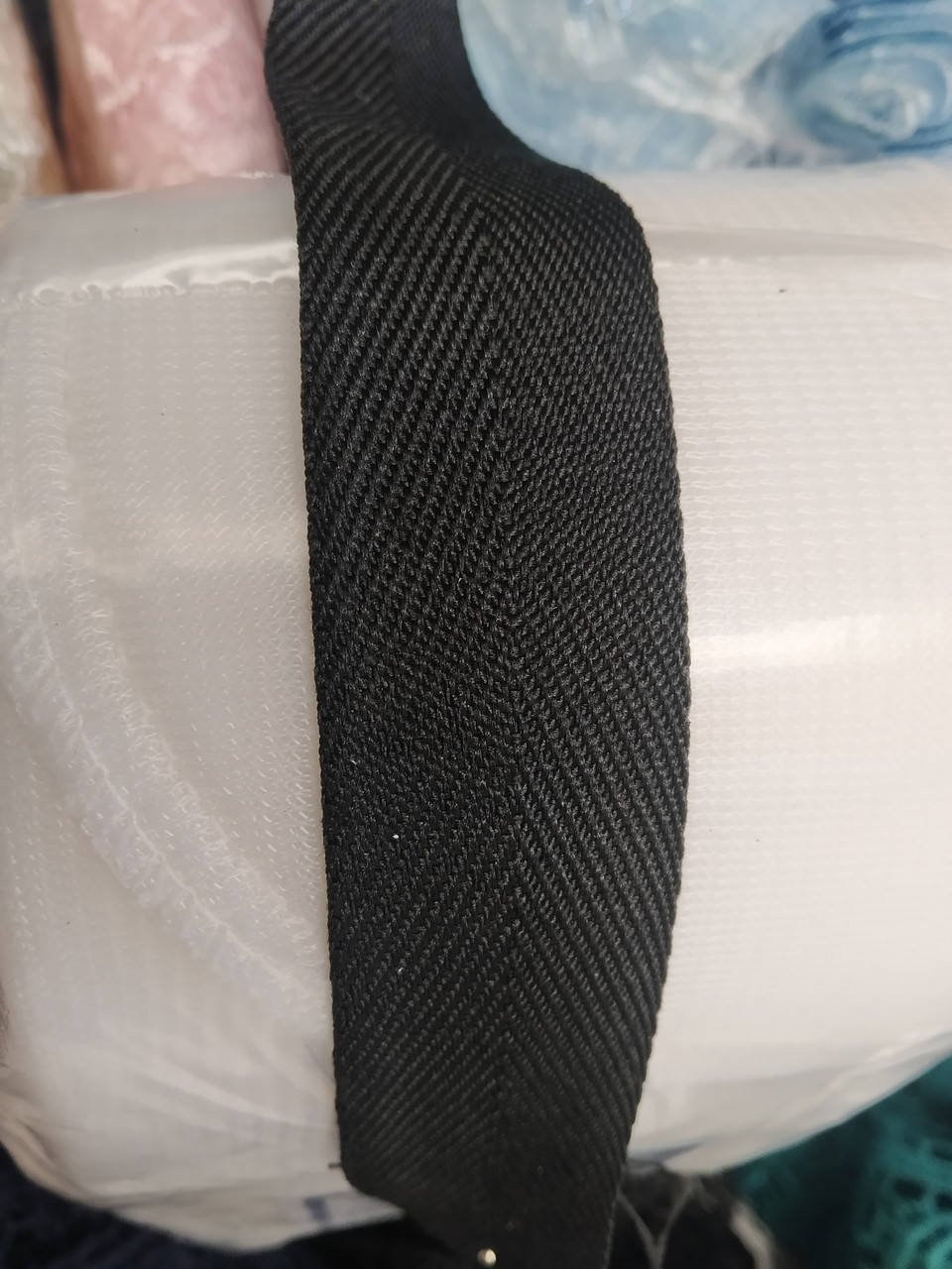 

Лента 2см хб чёрная (киперная), Черный