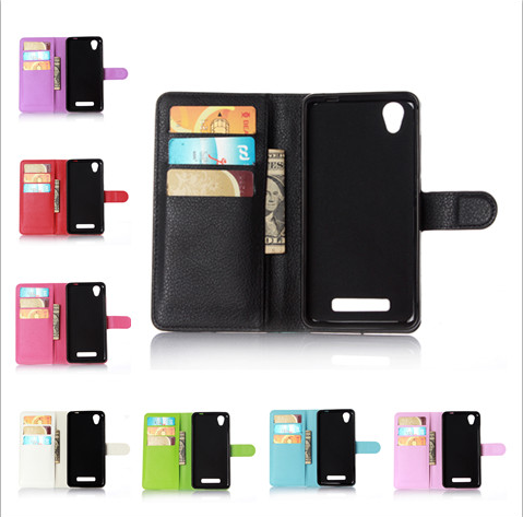 

Кожаный чехол книжка Lichee для ZTE Blade X3 (9 цветов), Разные цвета