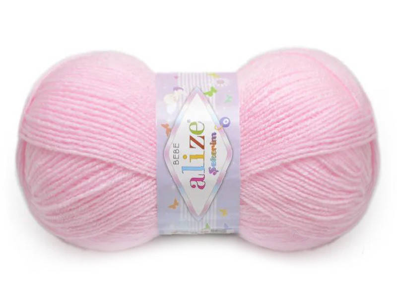 

Alize Sekerim bebe, нежно розовый №184