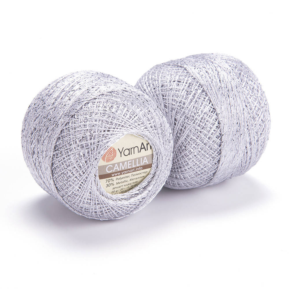 

YarnArt Camellia (Ярн Арт Камелия) № 411 белый (Пряжа, нитки для вязания)
