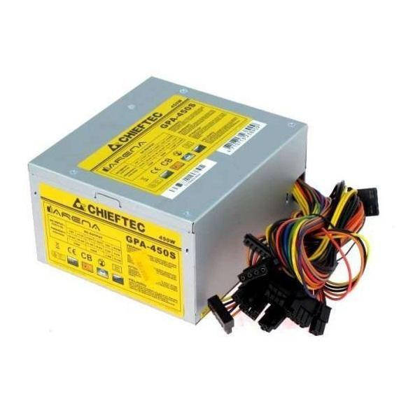 

Блок питания 450W Chieftec GPA-450S БУ