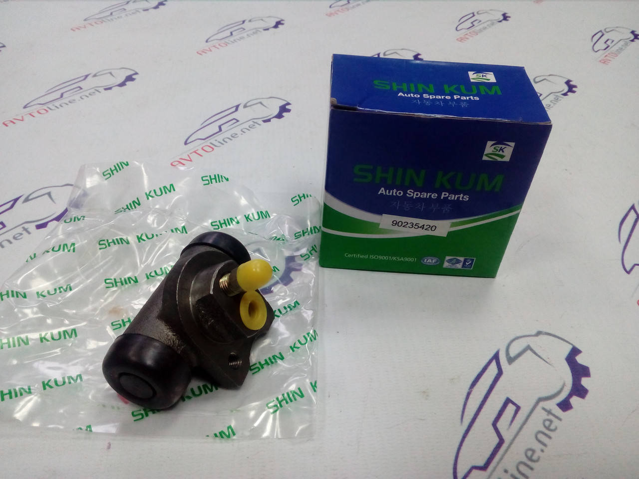 

Цилиндр задний тормозной Ланос, Сенс, Нексия, Эсперо; Shin Kum