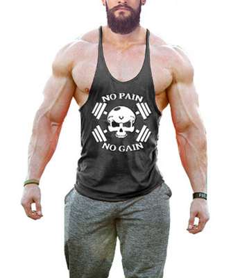 

Майка спортивная мужская "NO PAIN NO GAIN" XL, черный