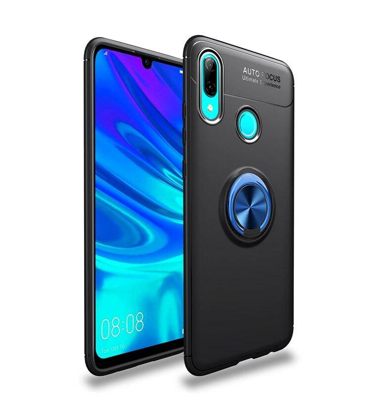 

Чехол Fiji Hold для Huawei P Smart Z бампер накладка с подставкой Black-Blue
