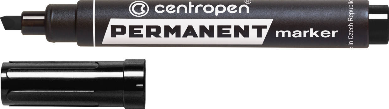 

Маркер перманентный Centropen 8576 1-4,6 мм черный