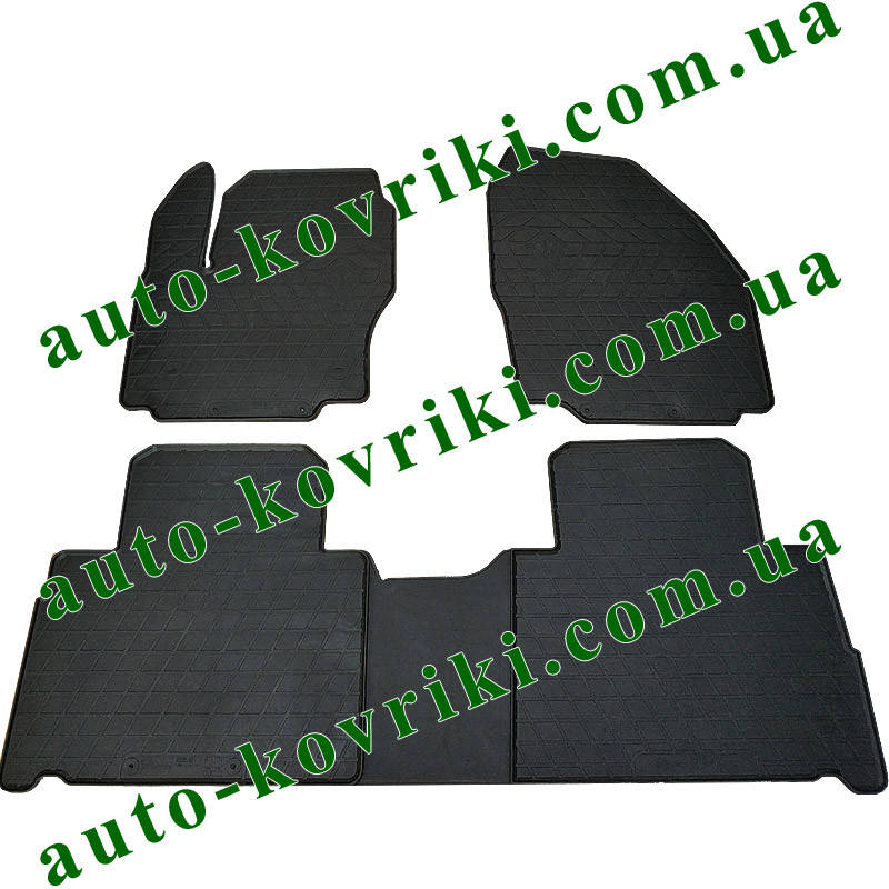 

Резиновые коврики в салон Ford S-Max 2006- (Stingray), Черный
