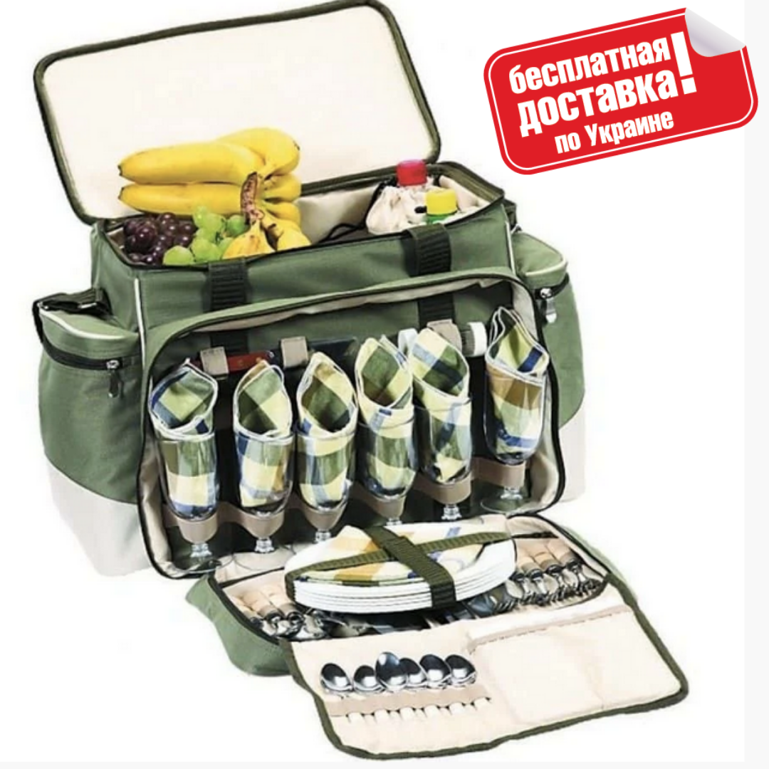 

Набор для пикника на 6 персон Ranger Rhamper Lux НВ6-520