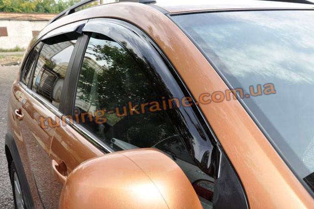 

Дефлекторы окон (ветровики) Auto Clover для CHEVROLET CAPTIVA 06-11