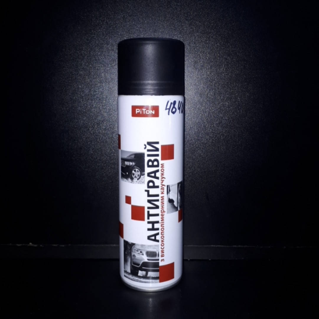 

Антигравий с высокополимерным каучуком черный Piton аэрозоль 500гр