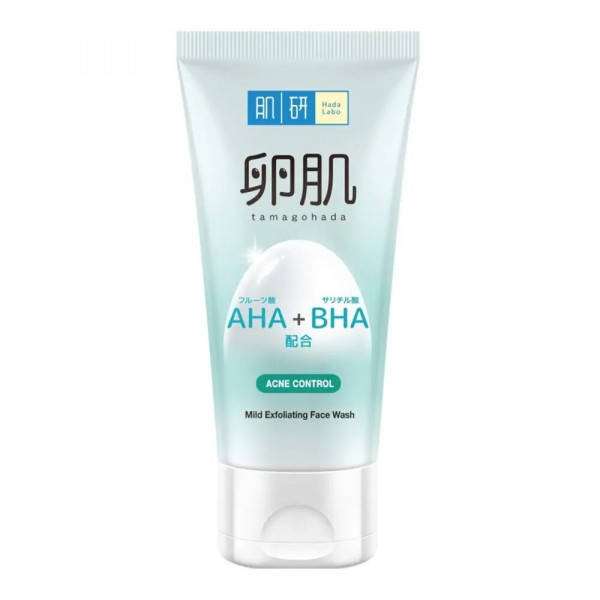

HADA LABO AHA+BHA Acne Control Face Wash Пенка для умывания против акне 130г