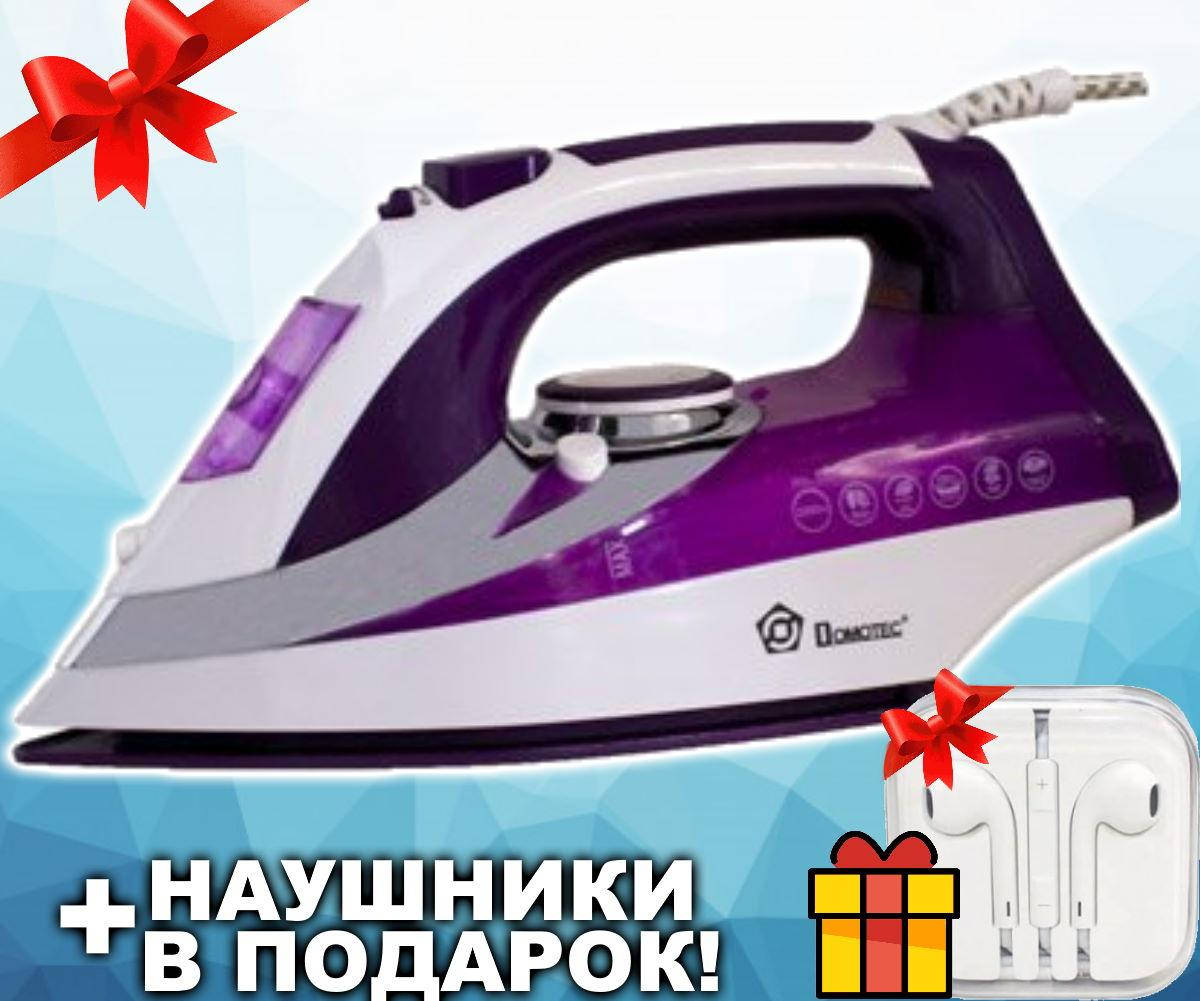 

Утюг Domotec MS 2201 2200W керамическая подошва
