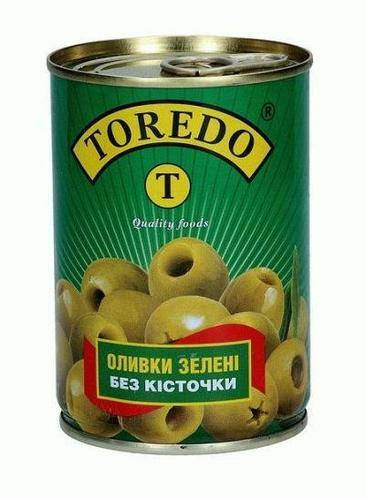 

Оливки Торедо "Toredo" зеленые без косточки 280г