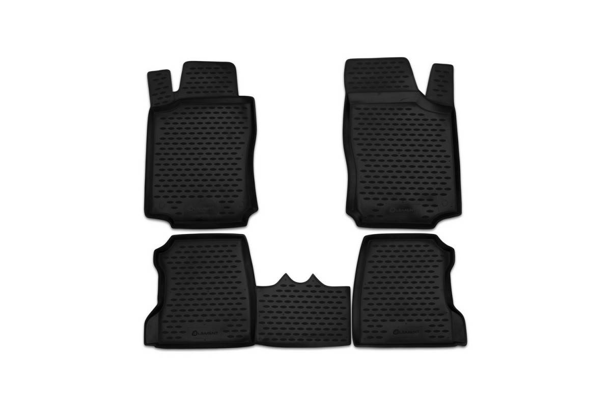 

Полиуретановые коврики в салон Opel Combo 2001-2011, 4 шт. (Element)