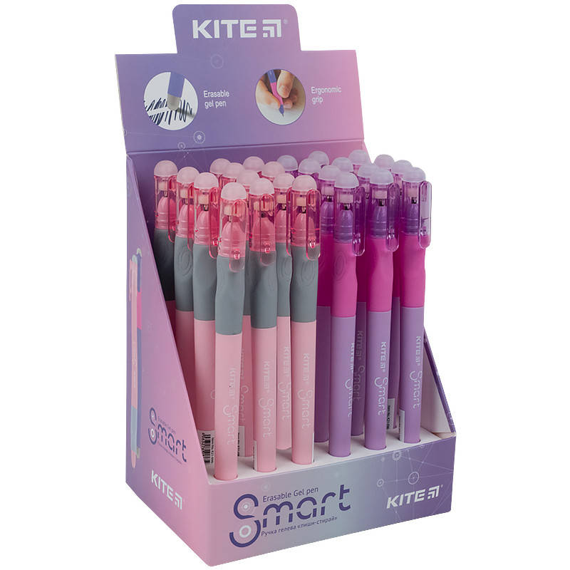 

Ручка гелевая "пиши-стирай" Kite Smart K21-098-03, синяя