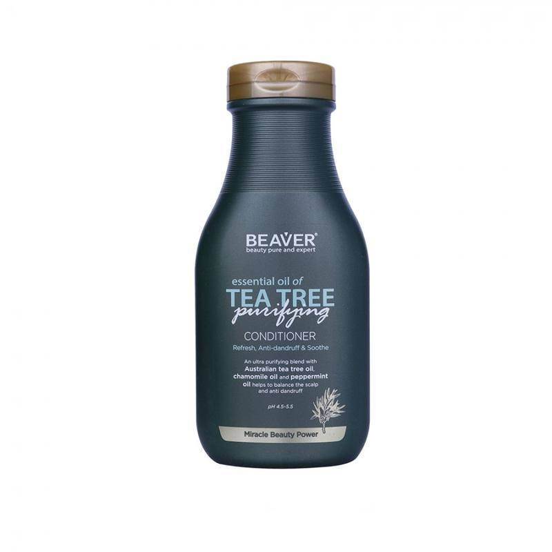 

Зміцнюючий кондиціонер для волосся з олією чайного дерева Beaver Conditioner Tea Tree 350 мл