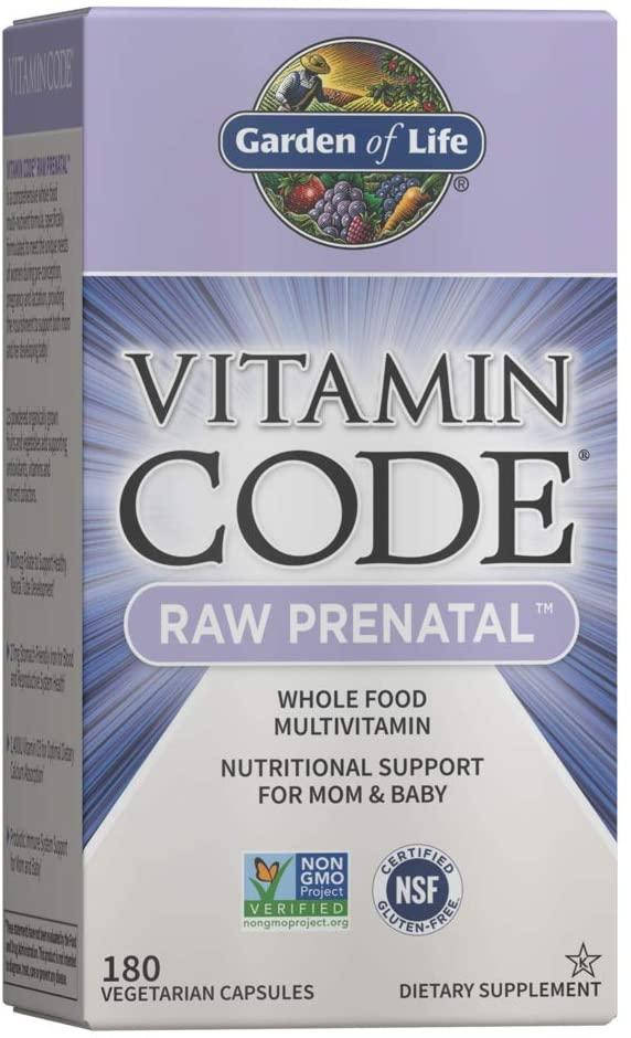

Витамины для беременных Garden of Life Vitamin Code Raw Prenatal 180 капсул
