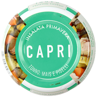 

Салат з тунця Капрі прімавера Capri primavera 250g 24шт/ящ (Код : 00-00006379)