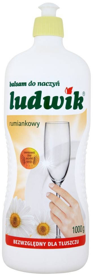 

Средство для мытья посуды Ludwik с экстрактом ромашки, Людвик 900 мл