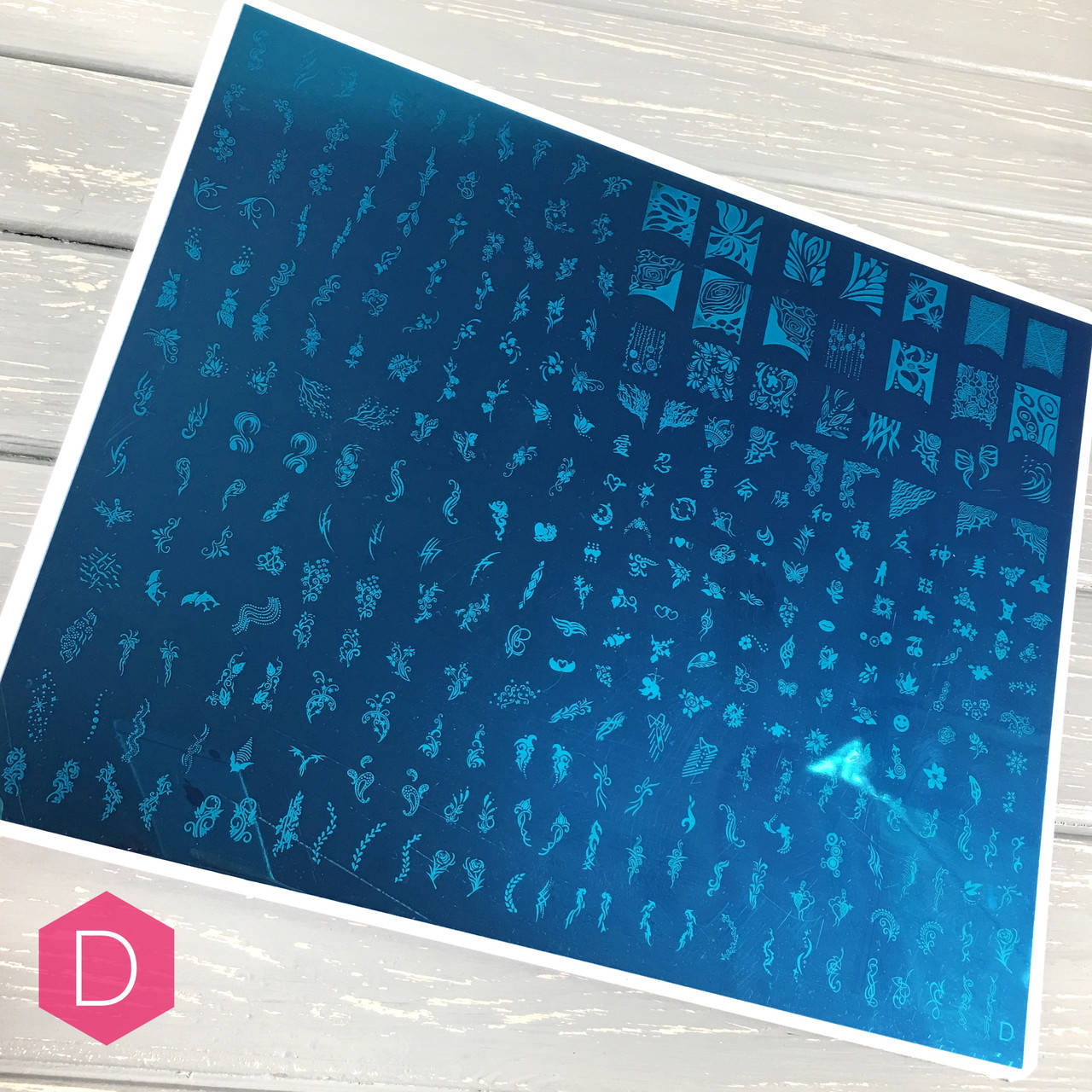 

Пластина для стемпинга 31 х 26 см (D)