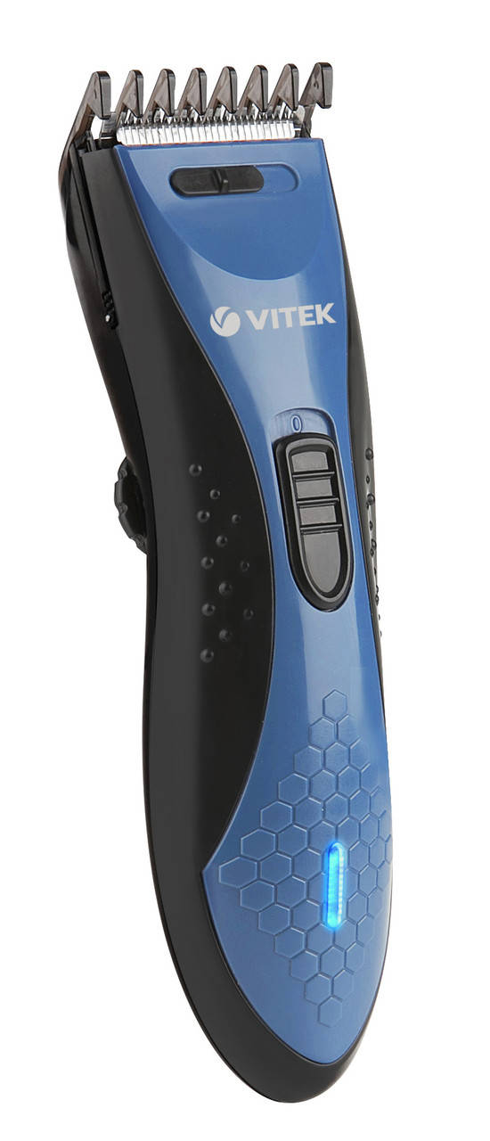 

Машинка для стрижки волос аккумуляторная VITEK VT-2578 3-18 мм Синий