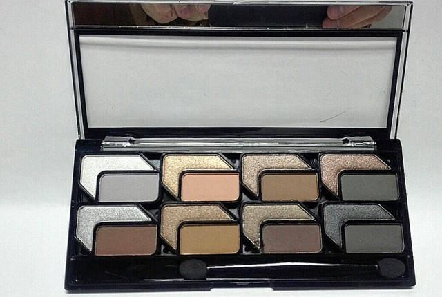 

Тени для век на 16 цветoв La Rosa Matte & Highligh Eyeshadow Palette 116-LE № 01 Белые коричневые серые