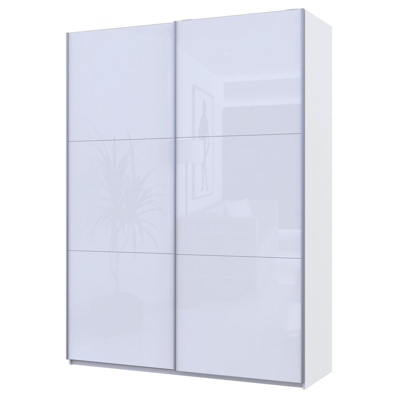 Шафа купе Doros G-Caiser Білий 2 Скла / 3 частини 180х60х240 (42005017) 4