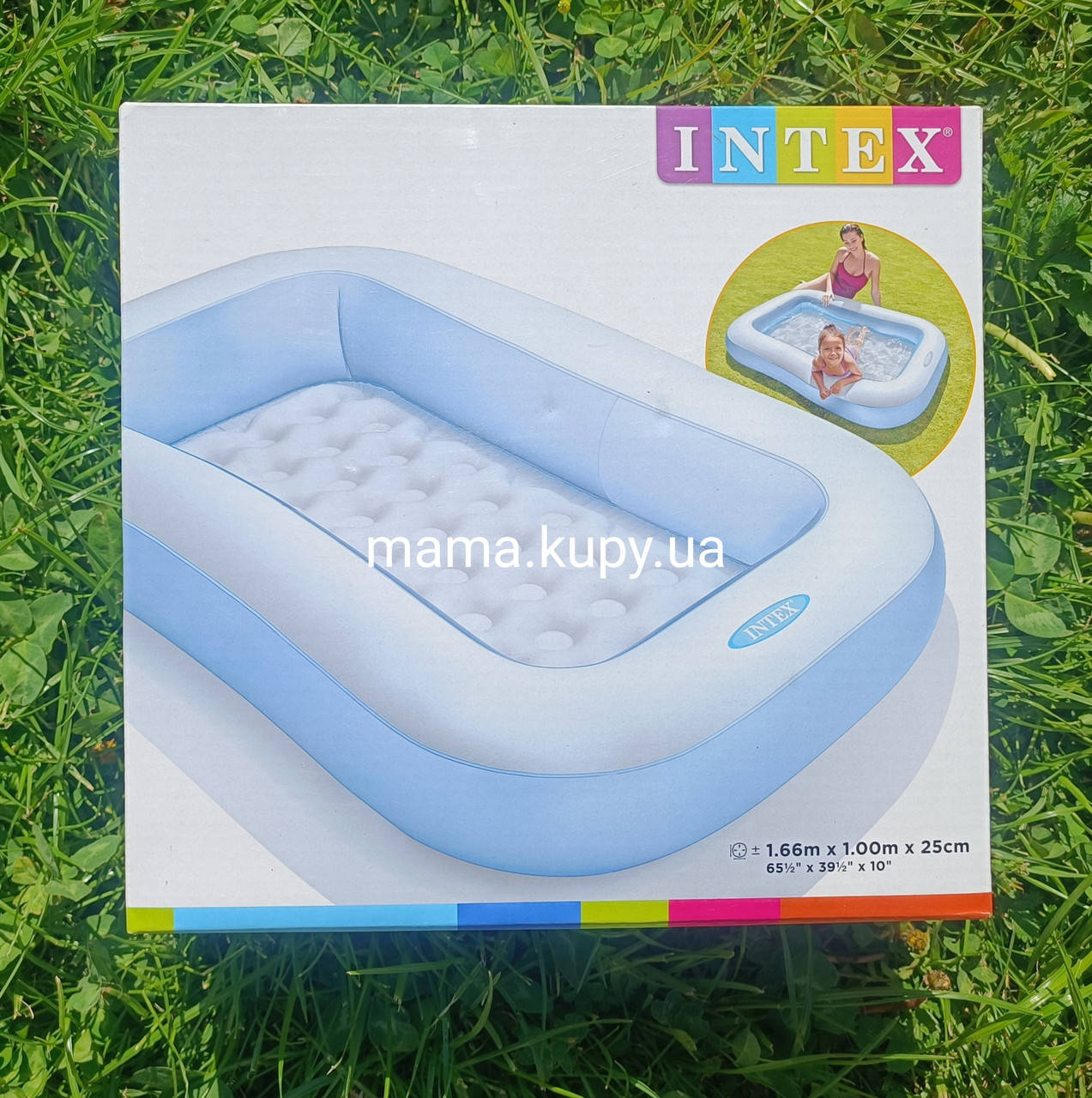 

Басейн надувне дно 57403 прямокутний, 2+, 90л, рем.запл., кор., 166-100-25 см.