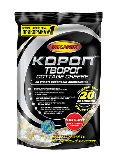 

Прикормка Megamix Карась Творог 900гр