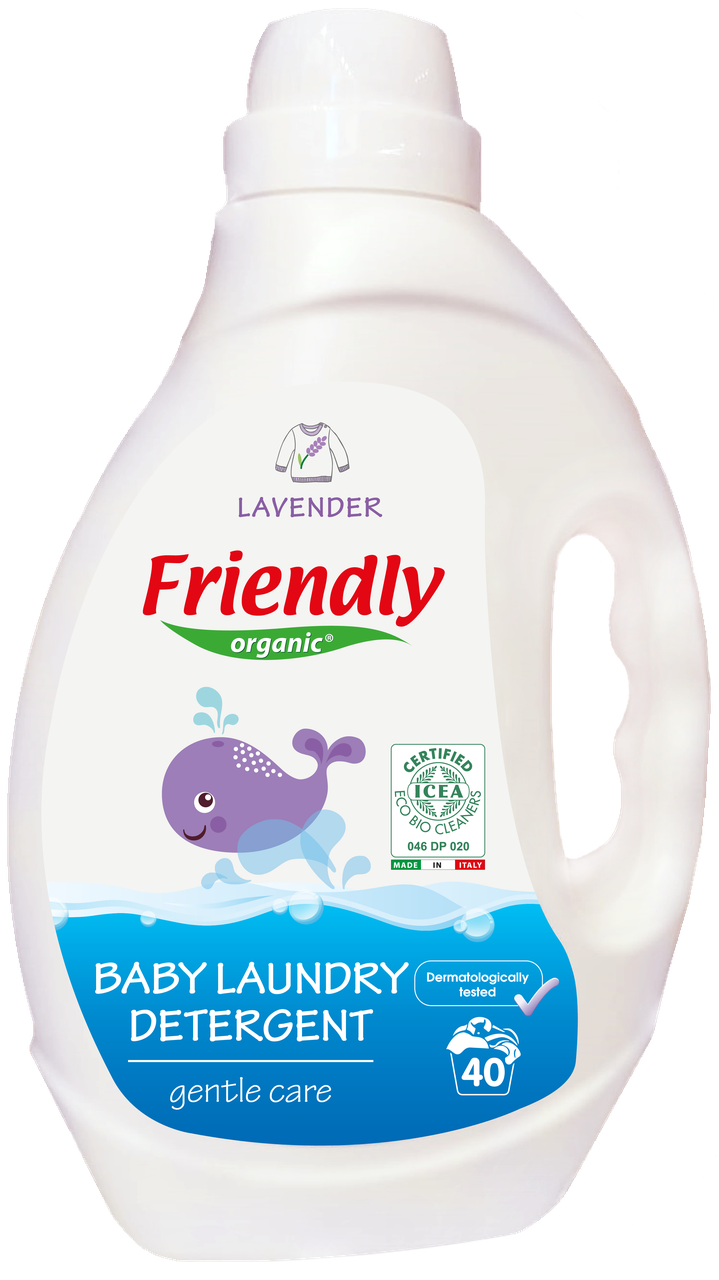 

Органический жидкий стиральный порошок Friendly Organic лаванда 2000 мл (40 стирок)