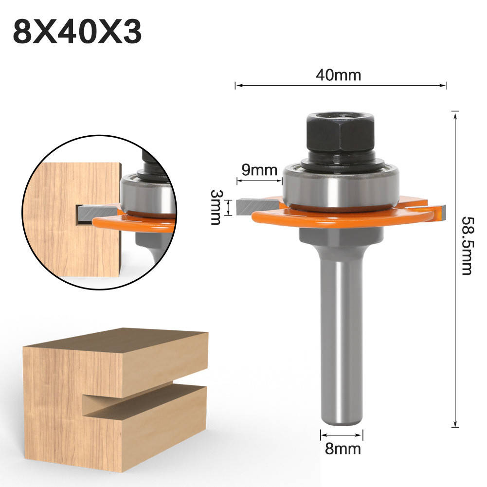 

Фреза кромочная фальцевая с нижним подшипником 8*9*3мм