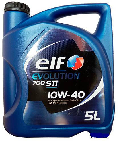 

Масло моторное Elf evolution 700 STI 10W-40 5L 54150