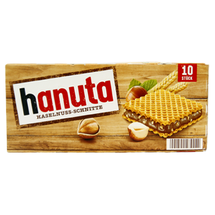 

Вафлі Ханута Hanuta 10*22g 20пач/ящ (Код : 00-00011983)