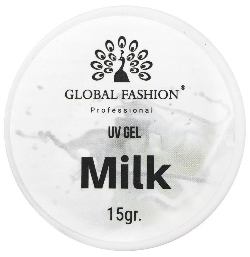 

Гель Global однофазный 15гр. milk (молочный), Розовый