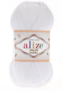 

Пряжа Cotton gold Hobby-55