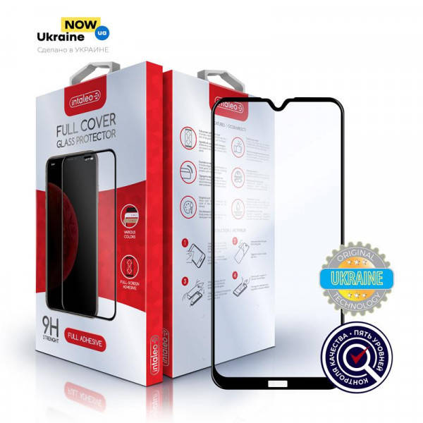 

Защитное стекло Intaleo для Xiaomi Redmi 8A Full Glue Black (1283126496387), Черный