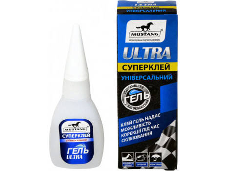 

Суперклей Мустанг ГЕЛЬ 20г бутылка